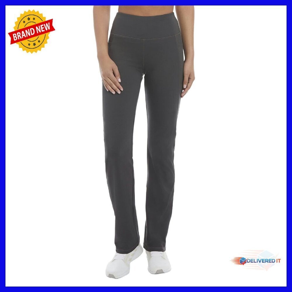 Premium Pocket Slim Flare Yoga Pants - 4-Way Stretch - 31" Inseam
